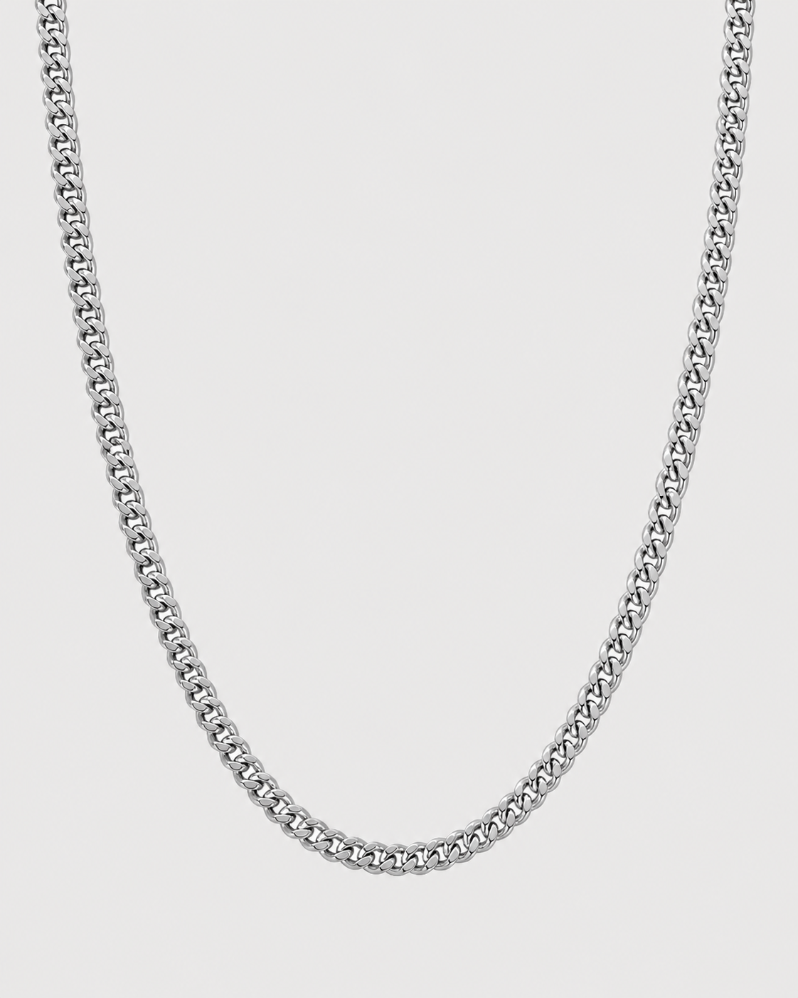 Cuban Chain (Silver) 4mm