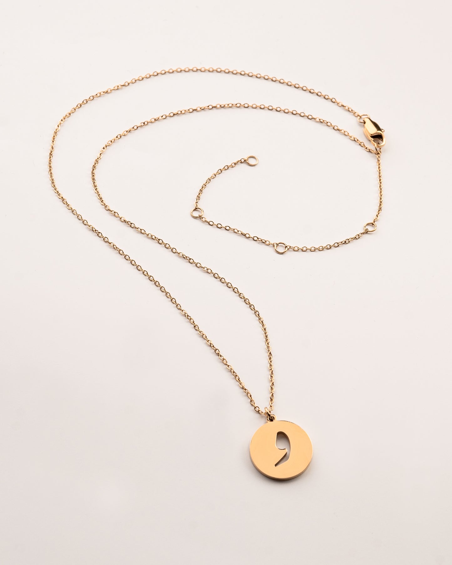 Initial Necklace ل