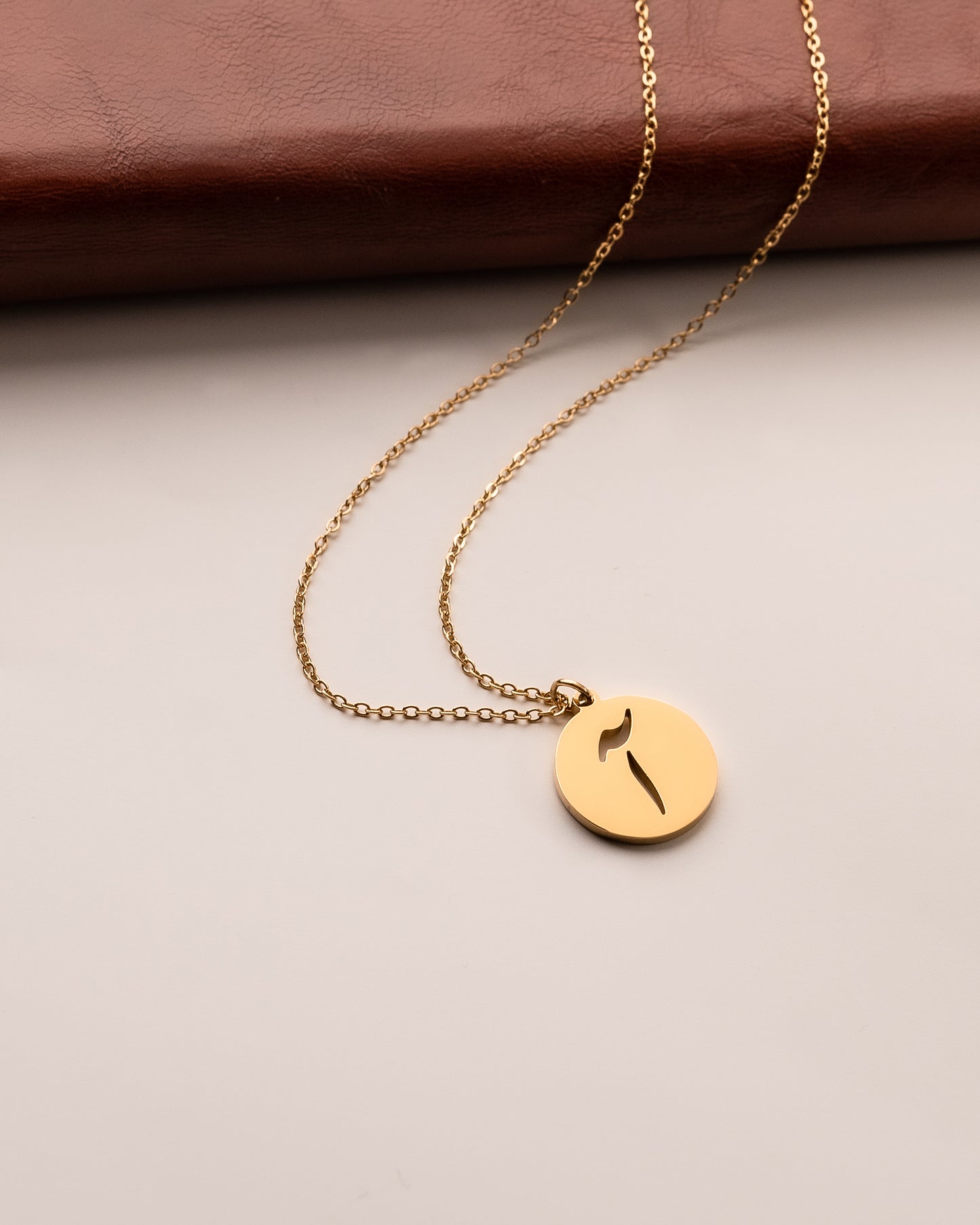 Initial Necklace آ
