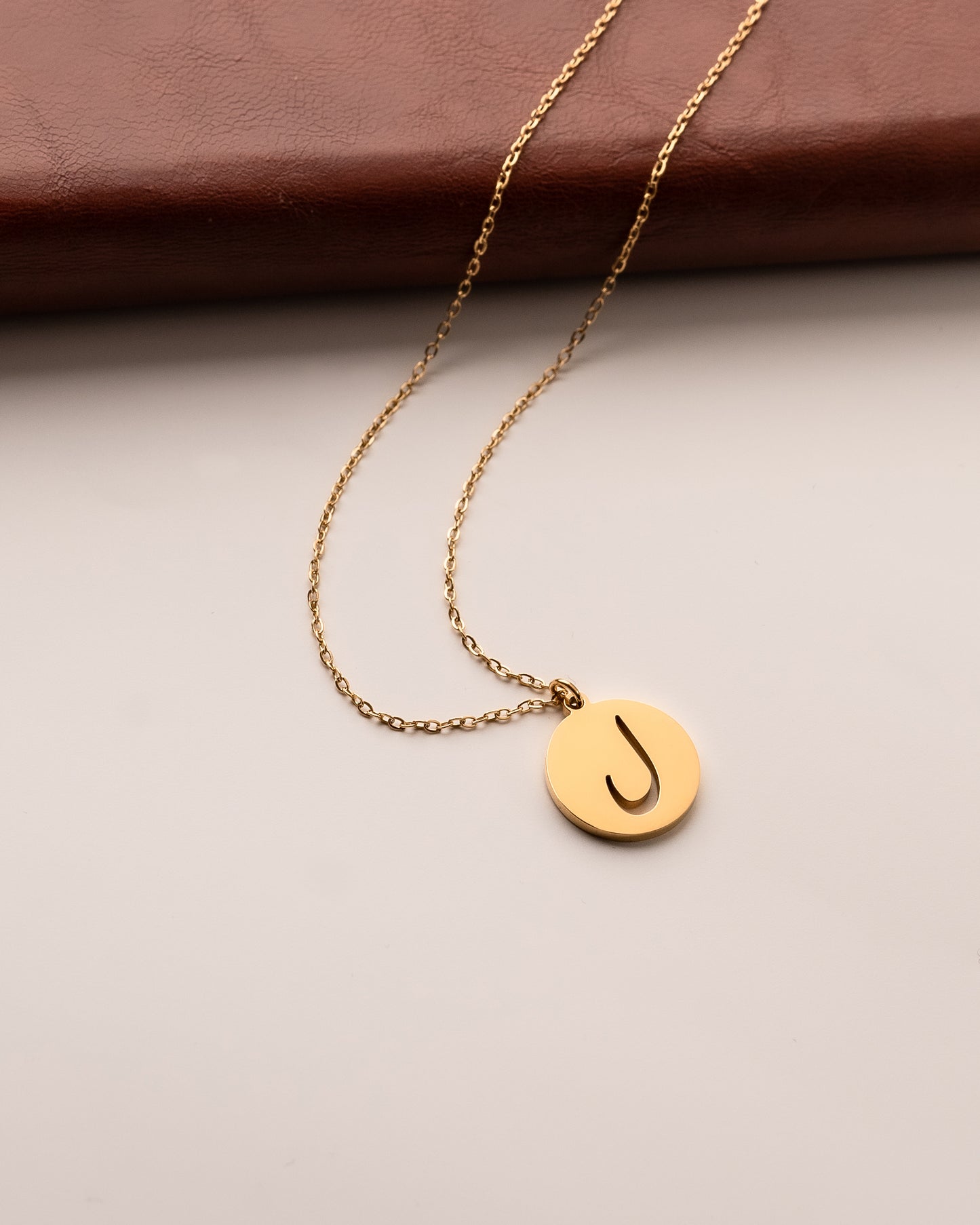 Initial Necklace ل