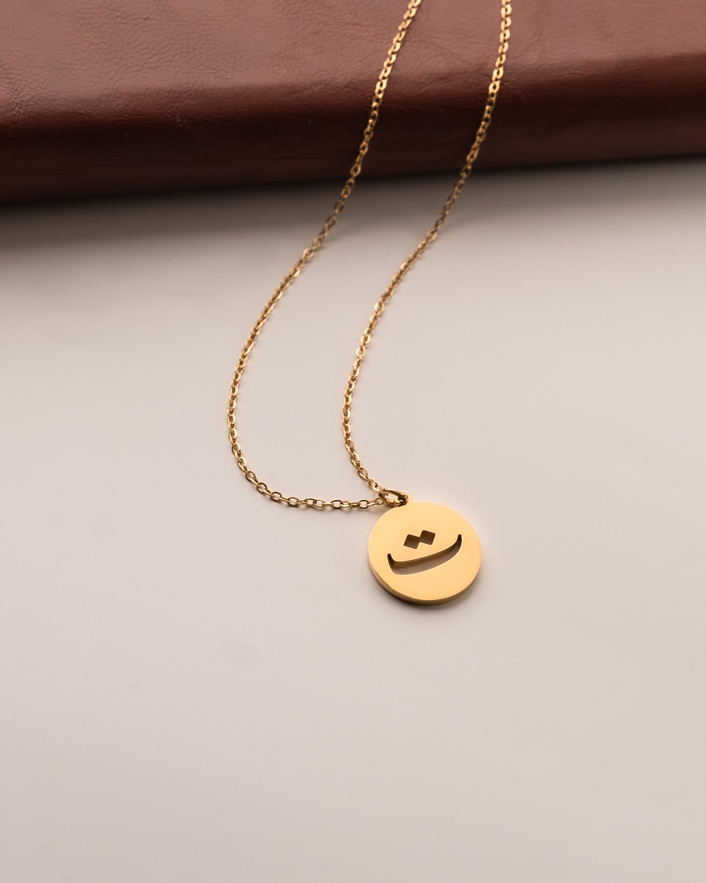 Initial Necklace ت