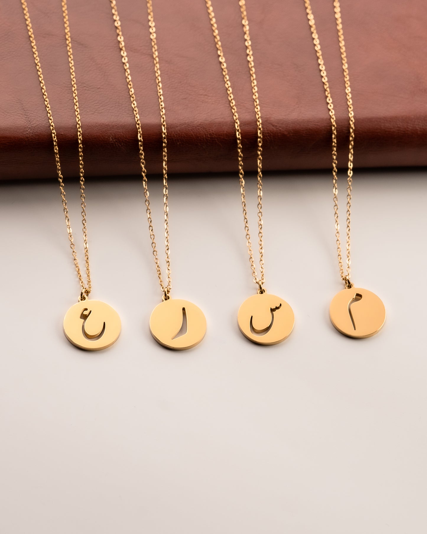 Initial Necklace ل