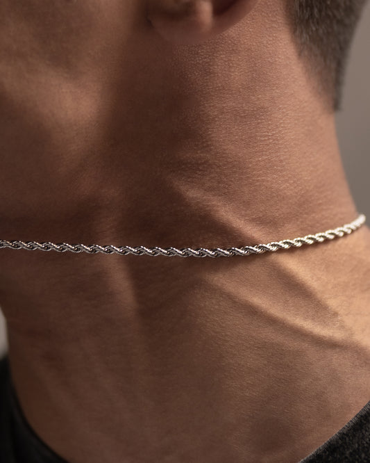 Rope Chain (Silver) 3mm