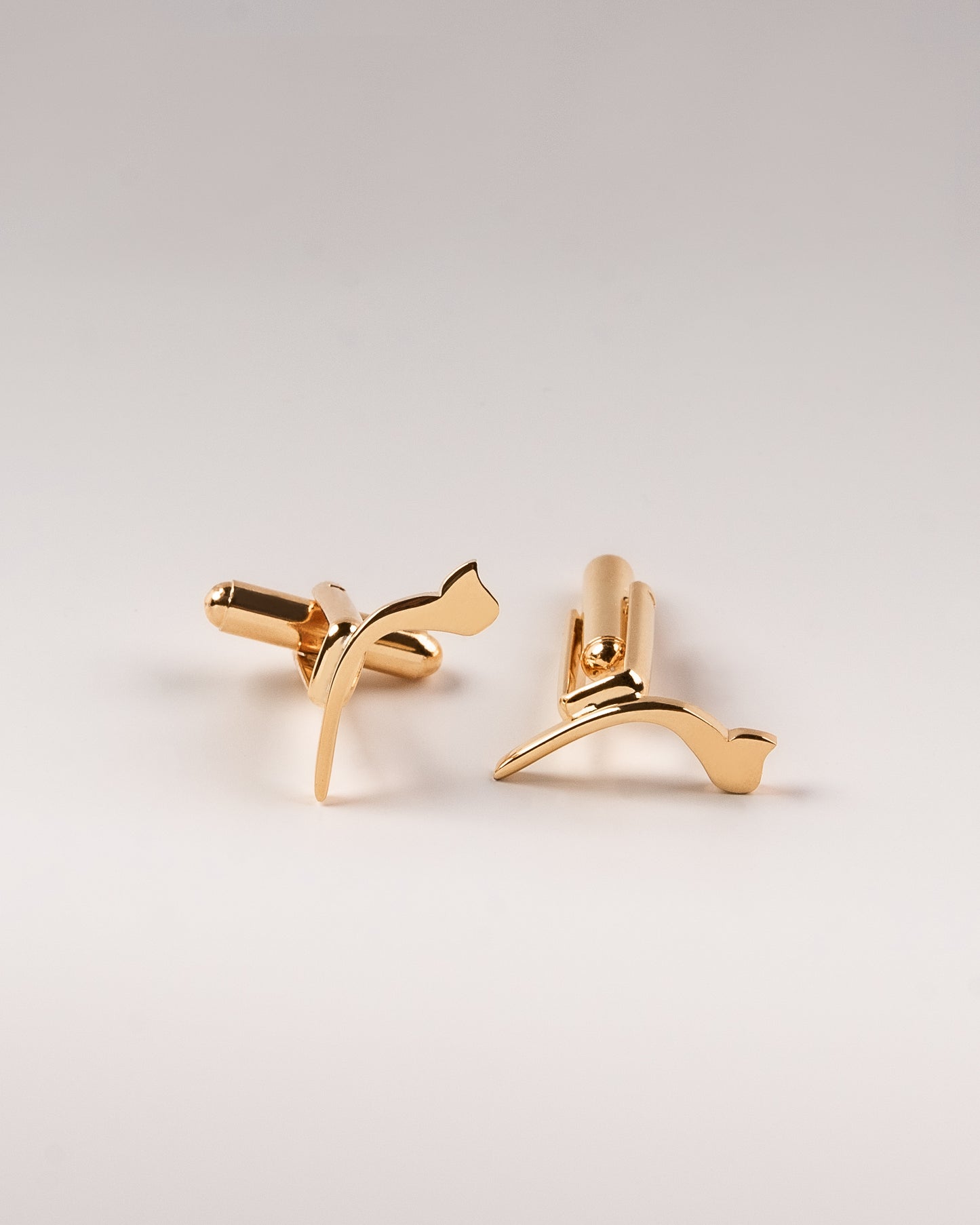 Calligraphed Initial Cufflinks