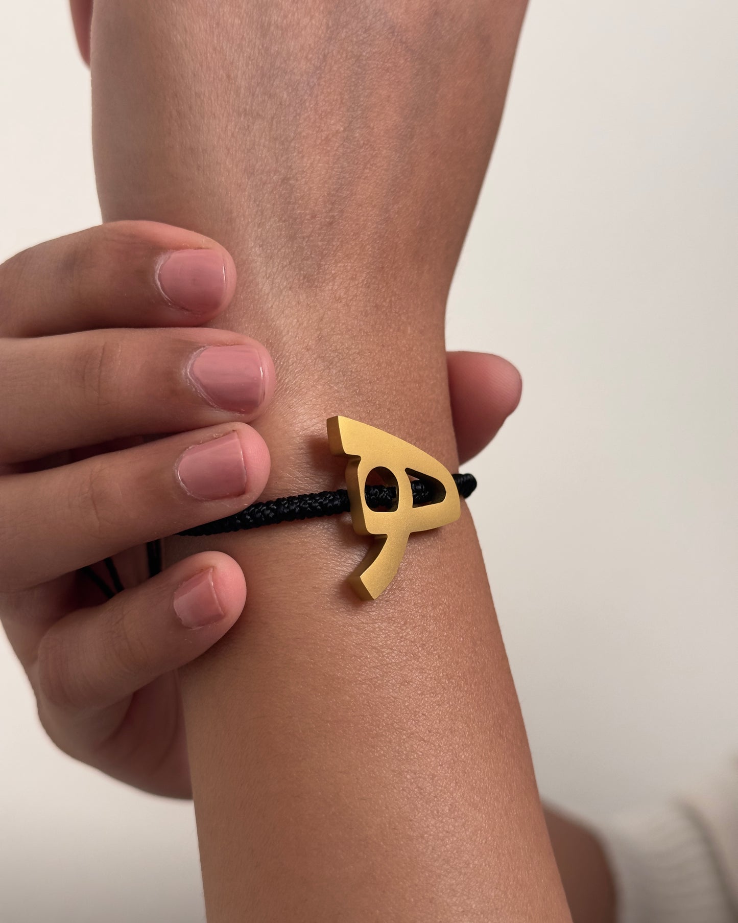 Rope Initial Bracelet