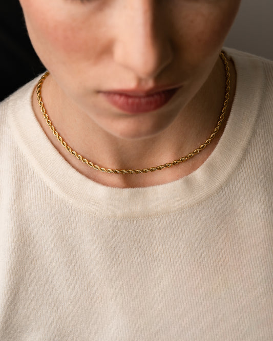 Rope Chain (Golden) 3mm