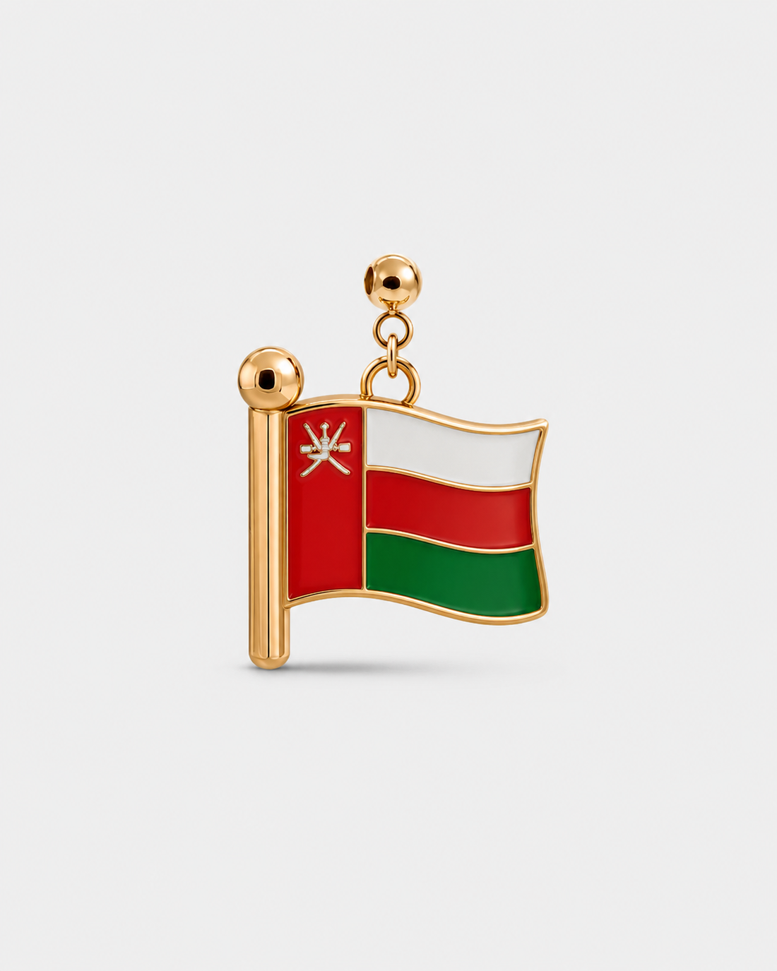 OMAN FLAG CHARM