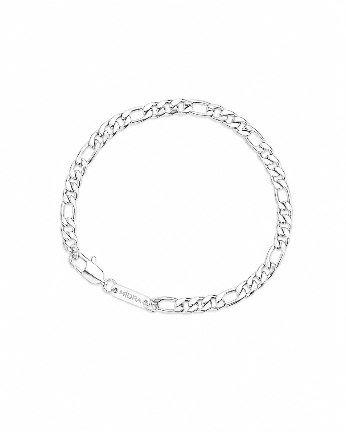 Figaro Bracelet (Silver) 5mm