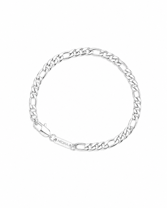 Figaro Bracelet (Silver) 5mm