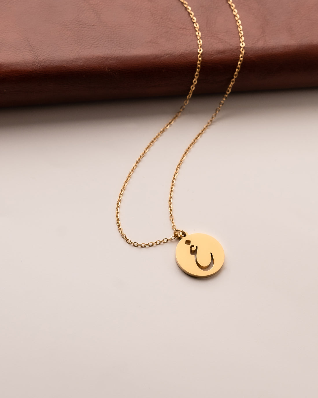 Initial Necklace غ