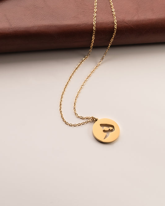 Initial Necklace ھ