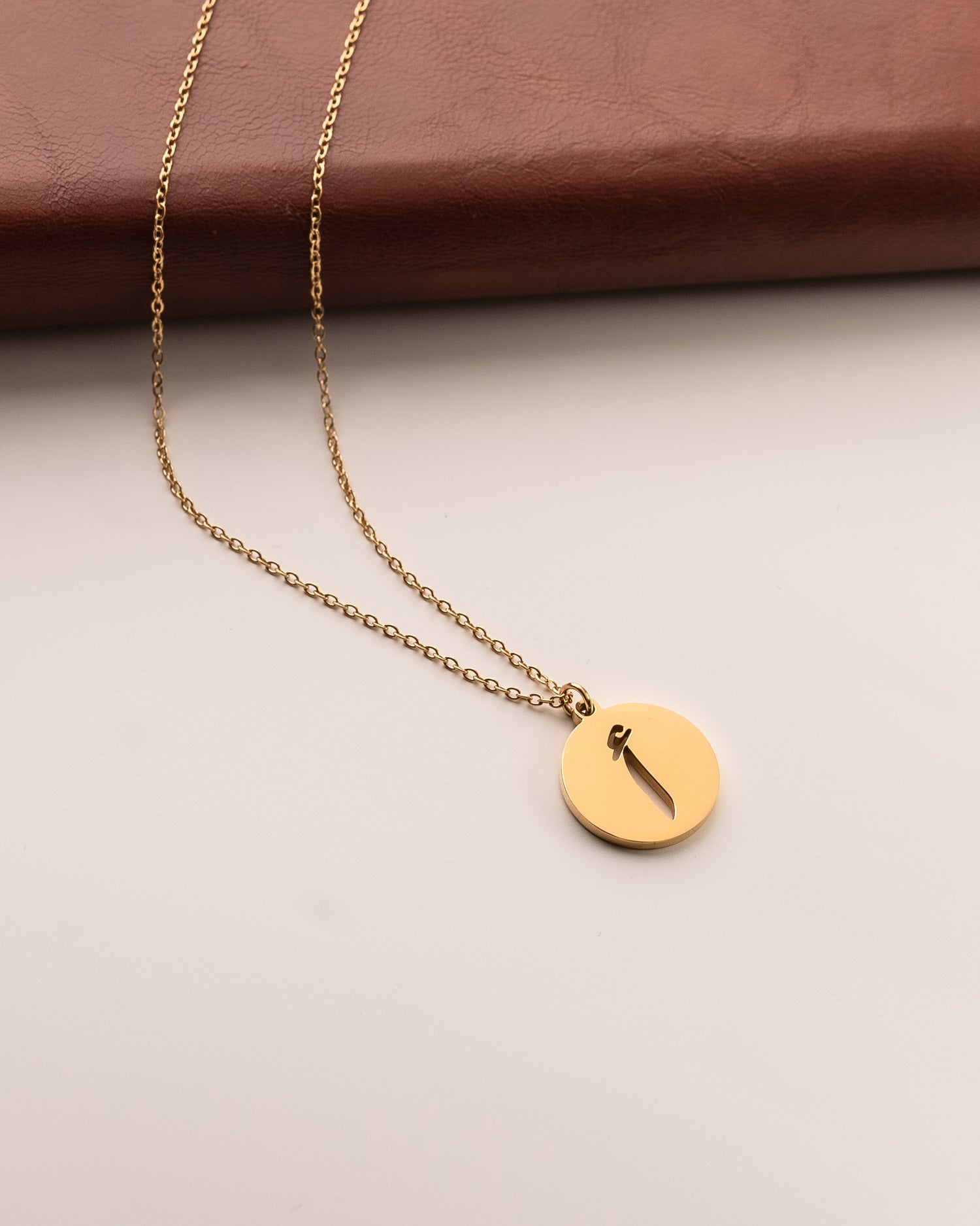 Initial Necklace أ