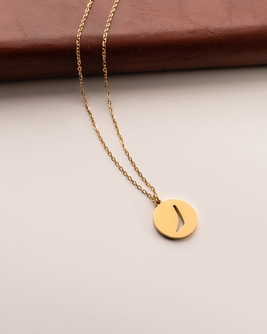 Initial Necklace ر