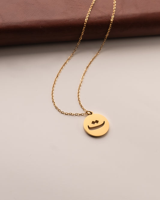 Initial Necklace ت