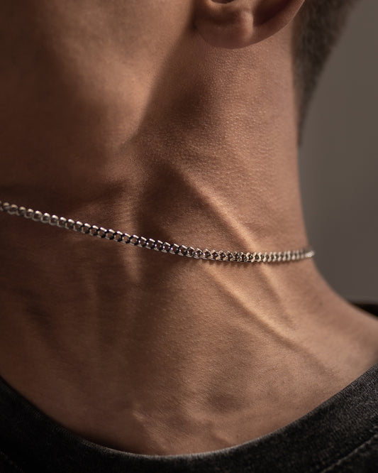 Cuban Chain (Silver) 4mm