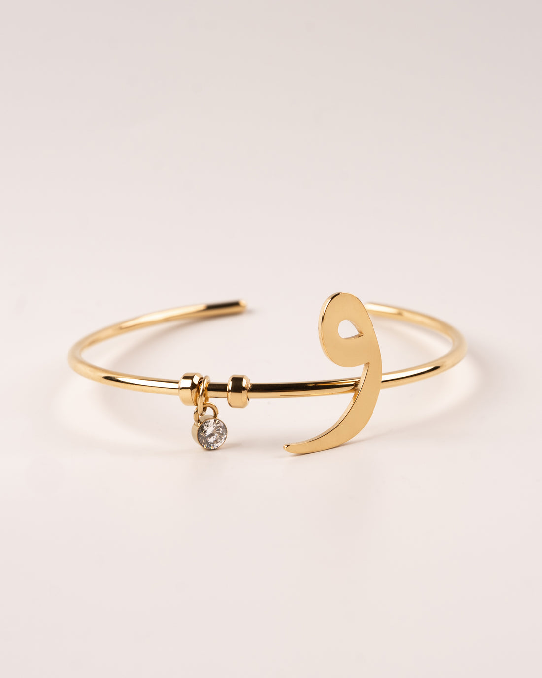 Calligraphed Initial Bracelet و
