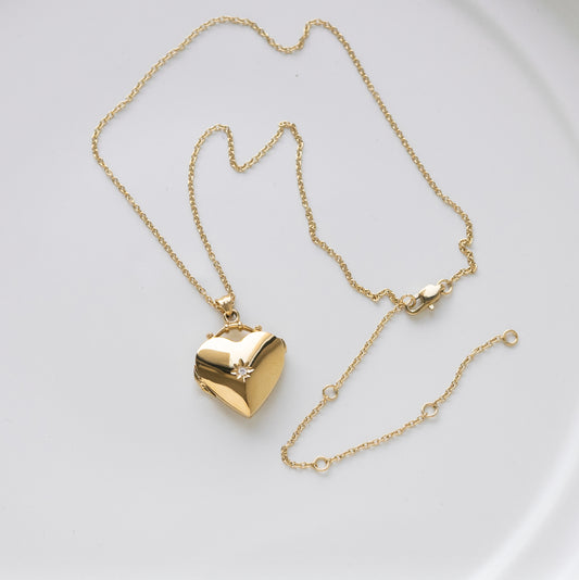 Heart Locket Necklace